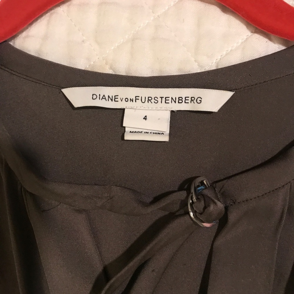 Diane von Furstenberg silk top